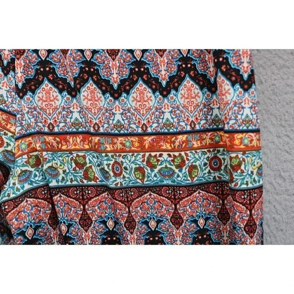 Ashley Blue Women's Wide Leg Silky Pull-On Pants-Size Large - Picture 5 of 5